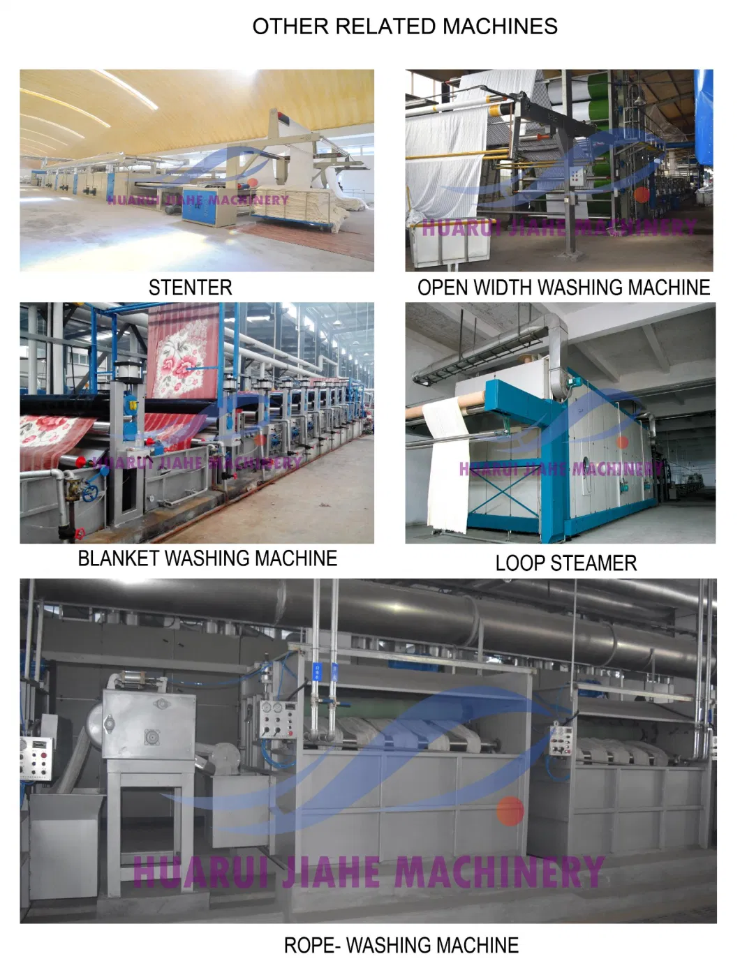 Open Width Compactor of Textile Finishing Machinery Used for Open Width Fabrics Sanforizing Textile Finishing Polyester Cotton Fabric Textile Stenter Machine