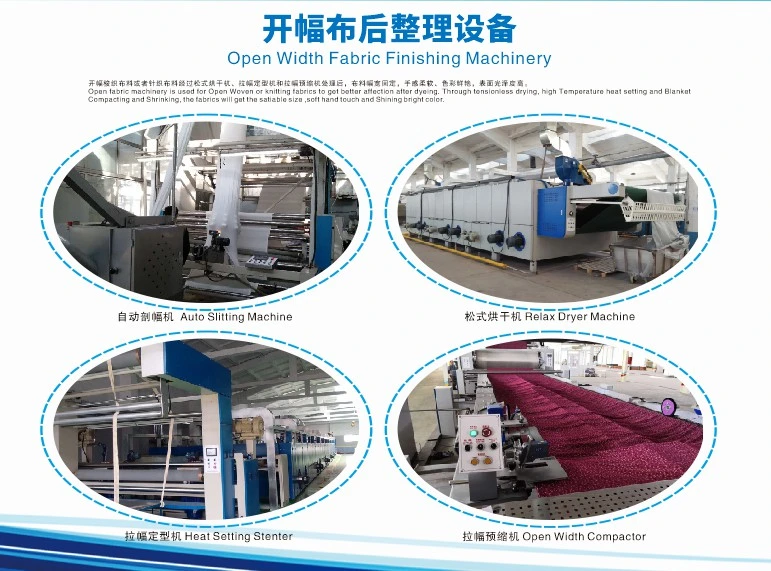 Tubular Compactor Machine Is Used for Heat Setting Tubular Cotton Fabric with Blanket